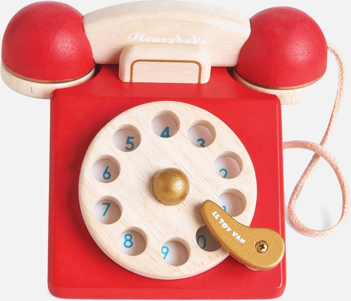 The Hut UK | Le Toy Van Le Toy Van Honeybake Vintage Phone Le Toy Van Le Toy Van Honeybake Vintage Phone