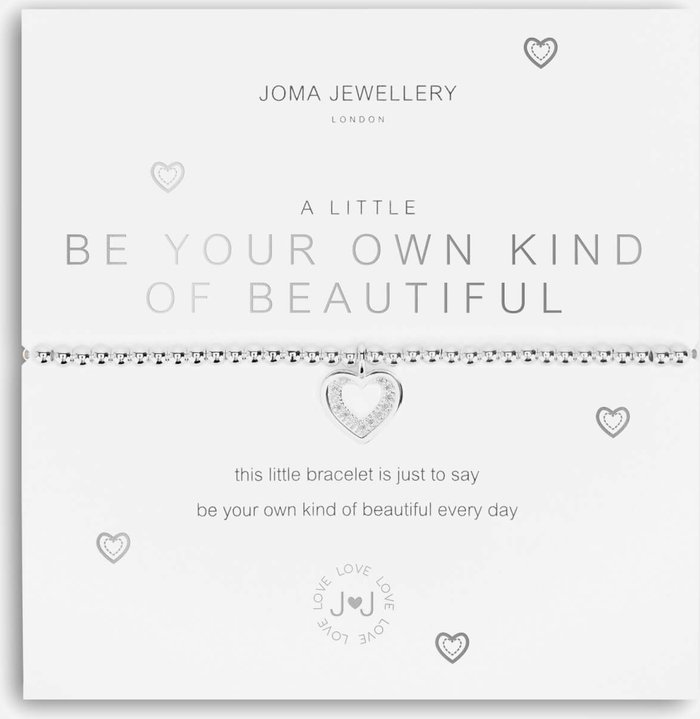 The Hut UK | Joma Jewellery Joma Jewellery A Little Be Your Own Kind Of Beautiful Silver Bracelet - Silver Joma Jewellery Joma Jewellery A Little Be Your Own Kind Of Beautiful Silver Bracelet - Silver