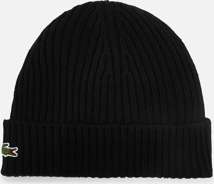 The Hut UK | Lacoste Lacoste Wool Beanie Lacoste Lacoste Wool Beanie