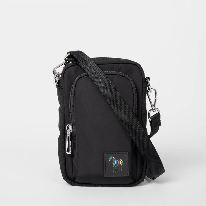 The Hut UK | PS Paul Smith PS Paul Smith Men's Zebra Cross Body Bag - Black PS Paul Smith PS Paul Smith Men's Zebra Cross Body Bag - Black