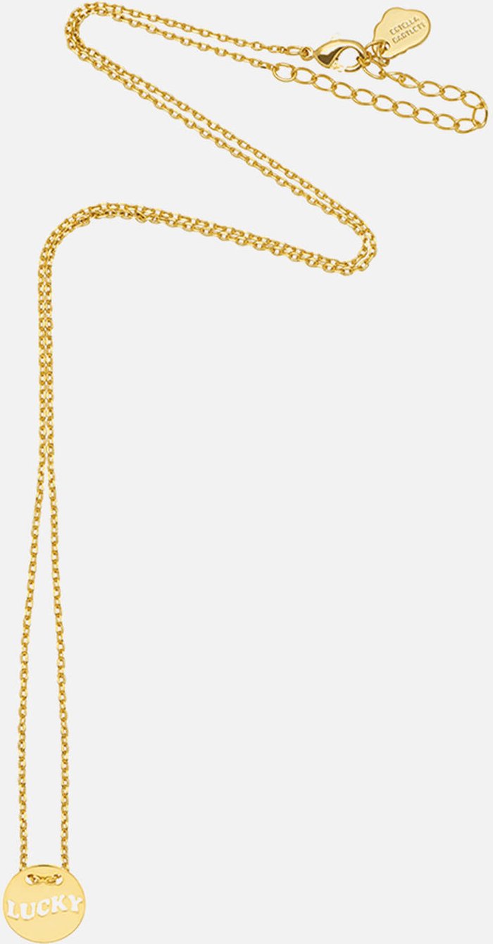 The Hut UK | Estella Bartlett Estella Bartlett Gold-Plated Lucky Cut Out Disc Necklace Estella Bartlett Estella Bartlett Gold-Plated Lucky Cut Out Disc Necklace