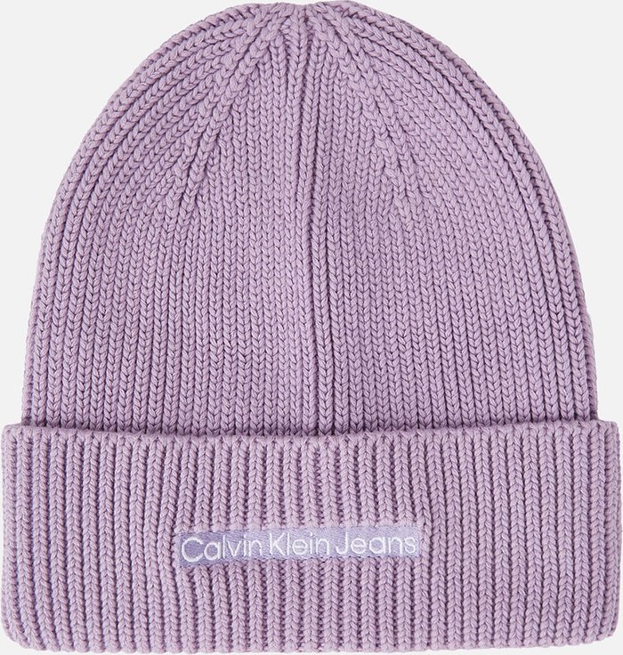 The Hut UK | Calvin Klein Jeans Calvin Klein Jeans Institutional Ribbed-Cotton Blend Beanie Calvin Klein Jeans Calvin Klein Jeans Institutional Ribbed-Cotton Blend Beanie