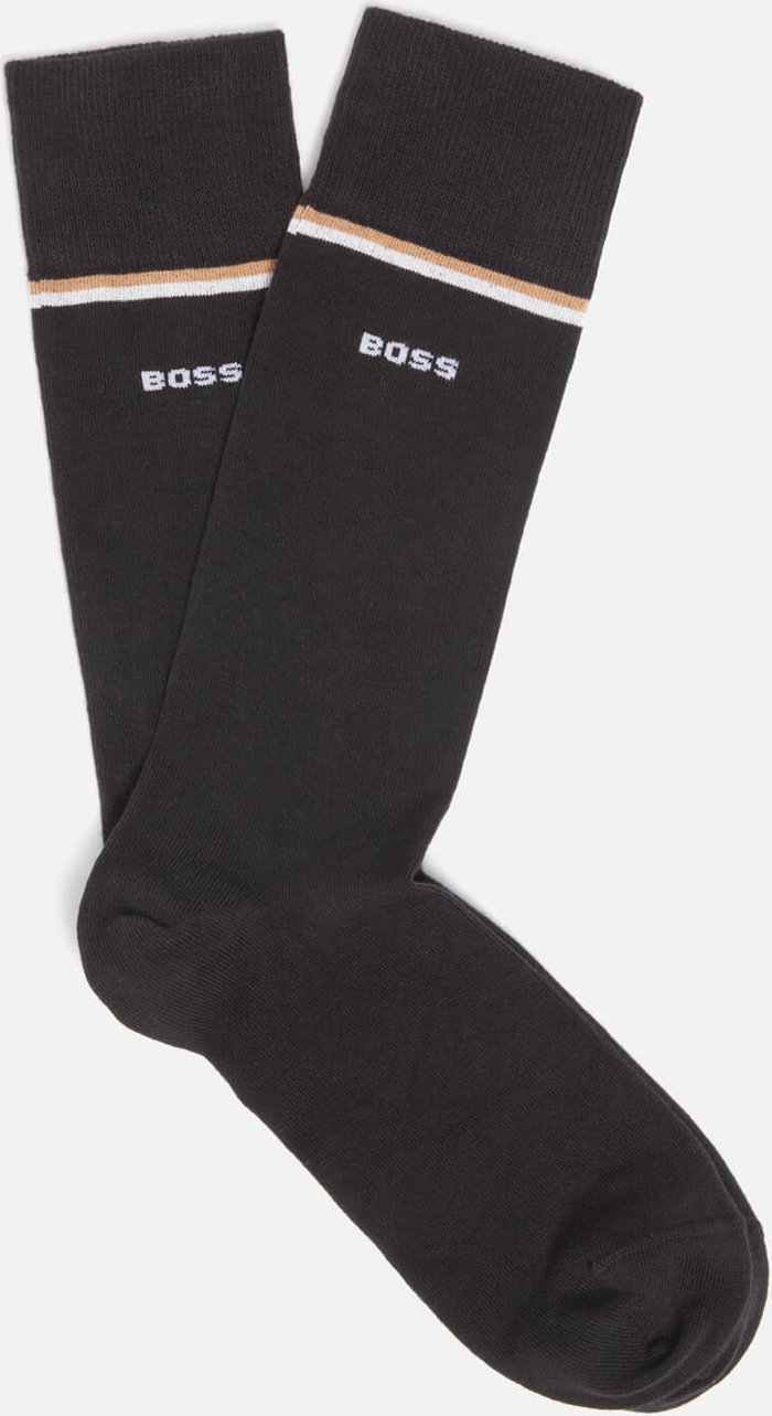 The Hut UK | BOSS Bodywear BOSS Bodywear Men's 2 Pack RS Gift Charging Cable & Socks - Black - EU 40 - EU 46 BOSS Bodywear BOSS Bodywear Men's 2 Pack RS Gift Charging Cable & Socks - Black - EU 40 - EU 46