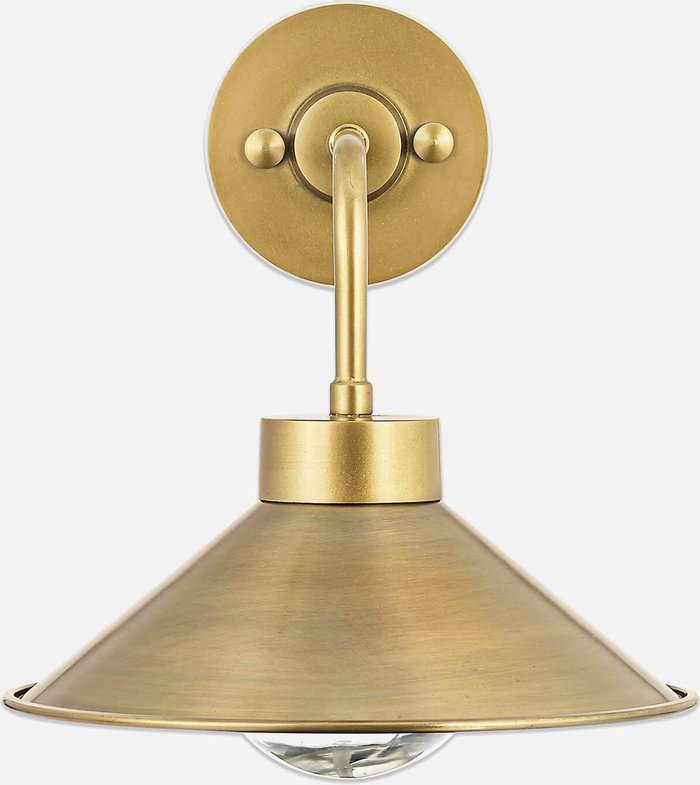 The Hut UK | Nkuku Nkuku Galago Bathroom Wall Lamp - Antique Brass Nkuku Nkuku Galago Bathroom Wall Lamp - Antique Brass