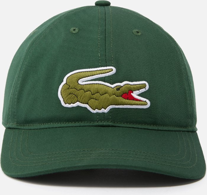 The Hut UK | Lacoste Lacoste Big Croc Logo - Unisex Caps Lacoste Lacoste Big Croc Logo - Unisex Caps