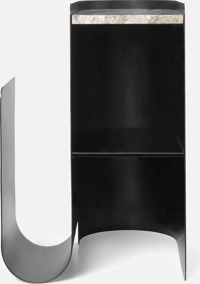 The Hut UK | Ferm Living Ferm Living Vault Side Table - Black Ferm Living Ferm Living Vault Side Table - Black