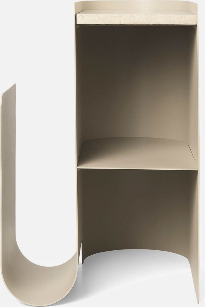 The Hut UK | Ferm Living Ferm Living Vault Side Table - Cashmere Ferm Living Ferm Living Vault Side Table - Cashmere