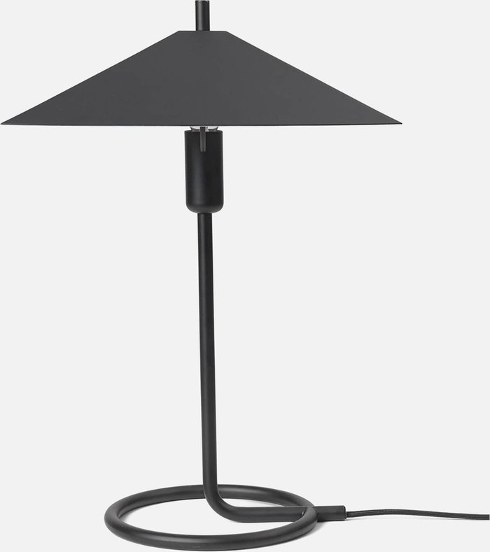 The Hut UK | Ferm Living Ferm Living Filo Table Lamp Square - Black/Black Ferm Living Ferm Living Filo Table Lamp Square - Black/Black