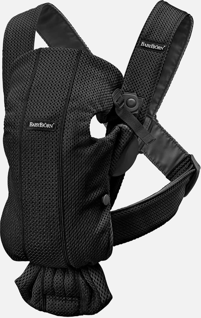 The Hut UK | BABYBJÖRN BABYBJÖRN Mini 3D Mesh Baby Carrier - Black BABYBJÖRN BABYBJÖRN Mini 3D Mesh Baby Carrier - Black
