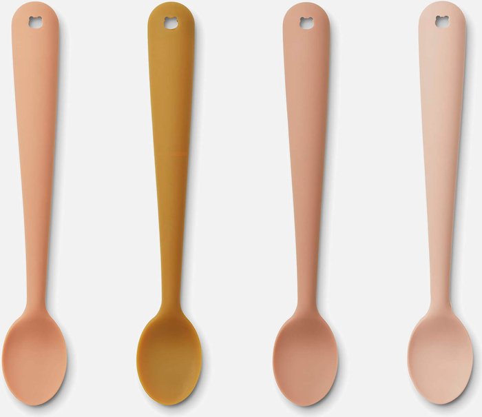The Hut UK | Liewood Liewood Siv Feeding Spoon 4-Pack - Tuscany Rose Multi Mix Liewood Liewood Siv Feeding Spoon 4-Pack - Tuscany Rose Multi Mix