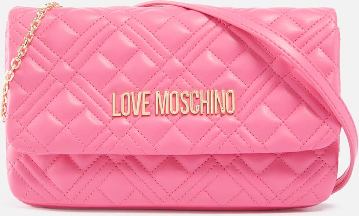 The Hut UK | Love Moschino Love Moschino Borsa Quilted Faux Leather Crossbody Bag Love Moschino Love Moschino Borsa Quilted Faux Leather Crossbody Bag