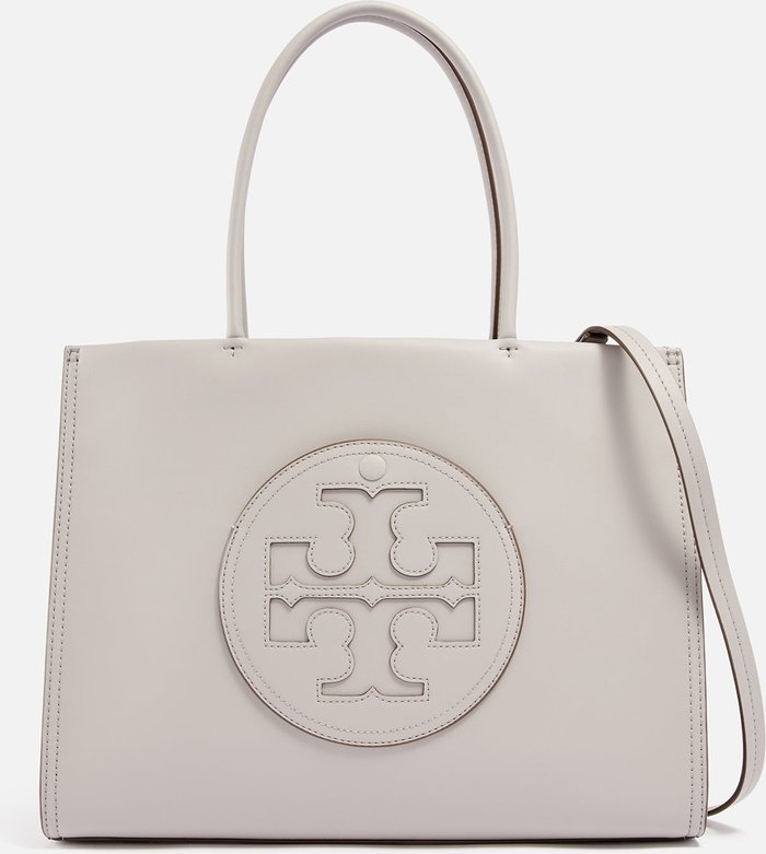 The Hut UK | TORY BURCH Tory Burch Women's Ella Bio Small Tote Bag - Bay Gray TORY BURCH Tory Burch Women's Ella Bio Small Tote Bag - Bay Gray