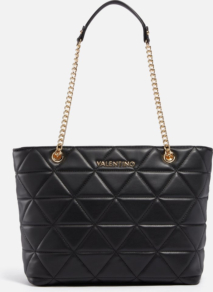 The Hut UK | Valentino Valentino Carnaby Quilted Faux Leather Tote Bag Valentino Valentino Carnaby Quilted Faux Leather Tote Bag
