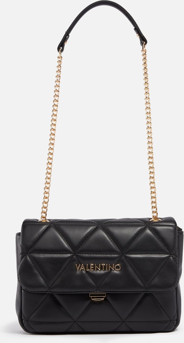 The Hut UK | Valentino Valentino Carnaby Flap Quilted Faux Leather Bag Valentino Valentino Carnaby Flap Quilted Faux Leather Bag