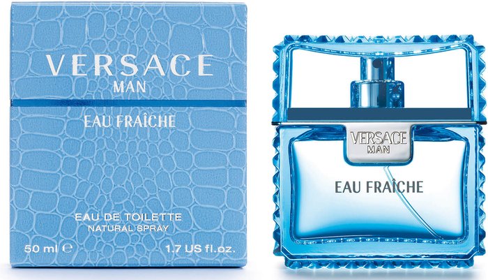 Mankind UK | Versace Versace Man Eau Fraiche Eau de Toilette Spray 50ml Versace Versace Man Eau Fraiche Eau de Toilette Spray 50ml