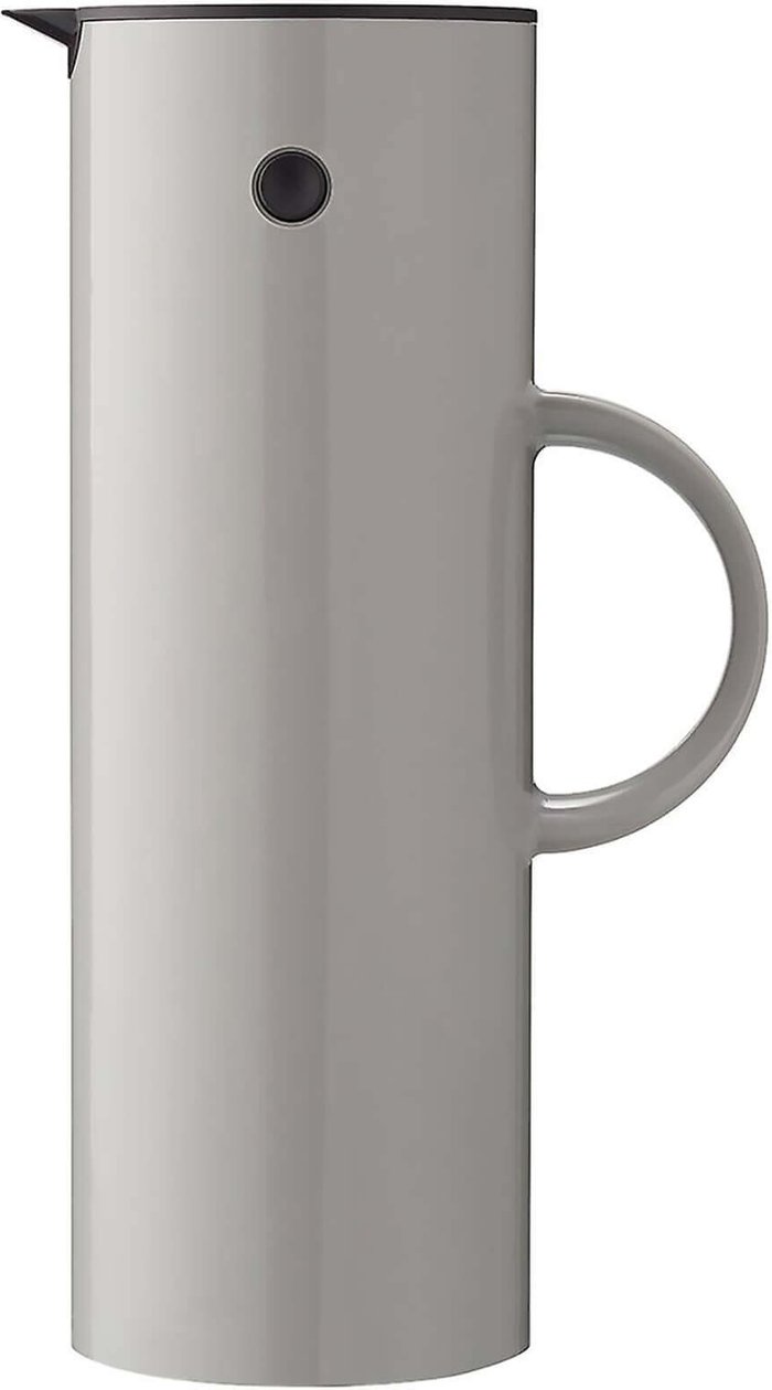The Hut UK | Stelton Stelton EM77 Vacuum Jug - 1L - Light Grey Stelton Stelton EM77 Vacuum Jug - 1L - Light Grey