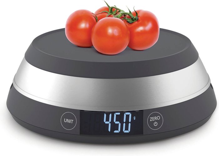 The Hut UK | Joseph Joseph Joseph Joseph Switch Led Kitchen Scale With Removable Bowl - Grey Joseph Joseph Joseph Joseph Switch Led Kitchen Scale With Removable Bowl - Grey