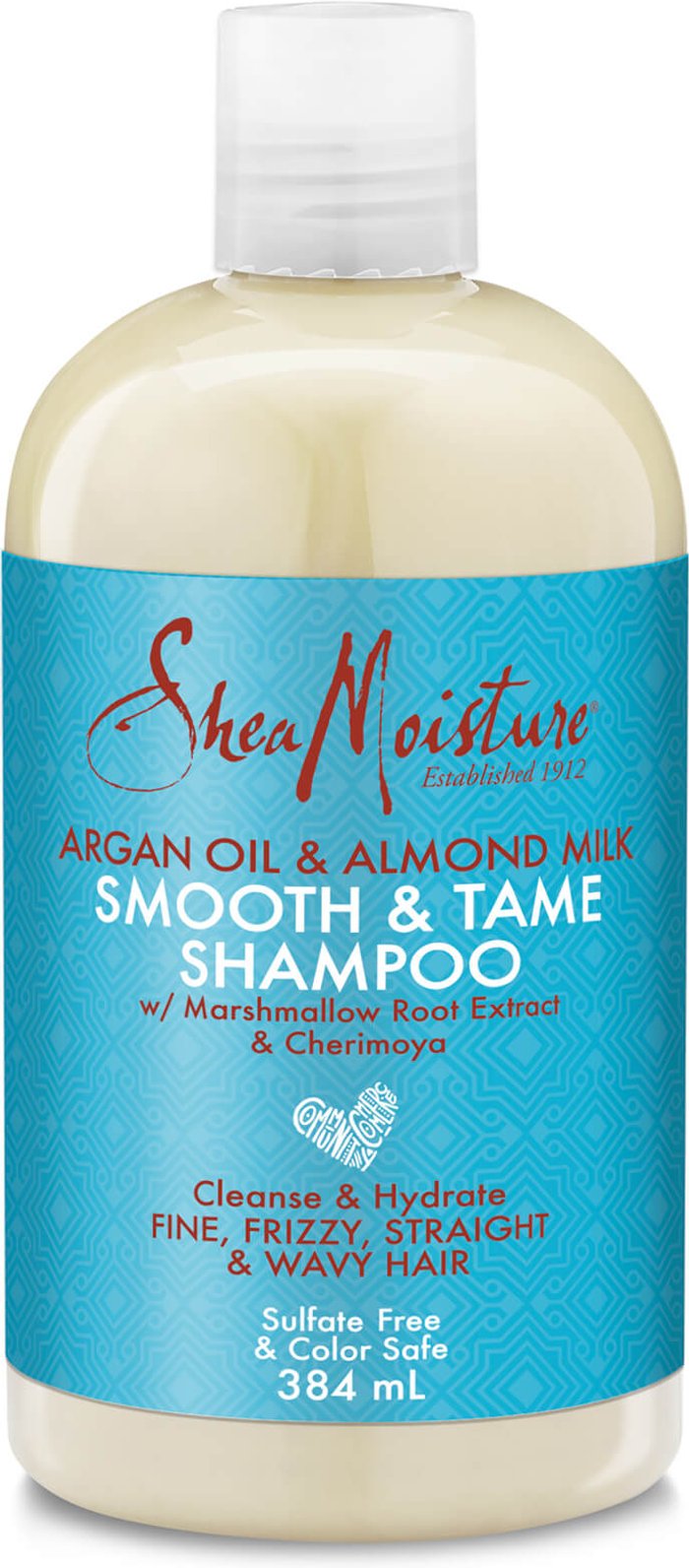 Mankind UK | SheaMoisture Shea Moisture Argan Oil and Almond Milk Shampoo 384ml SheaMoisture Shea Moisture Argan Oil and Almond Milk Shampoo 384ml