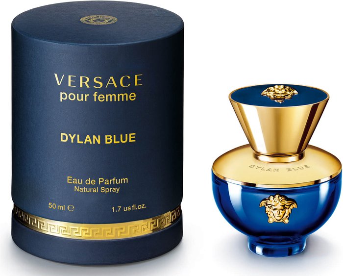 Mankind UK | Versace Versace Pour Femme Dylan Blue Eau de Parfum 50ml Versace Versace Pour Femme Dylan Blue Eau de Parfum 50ml