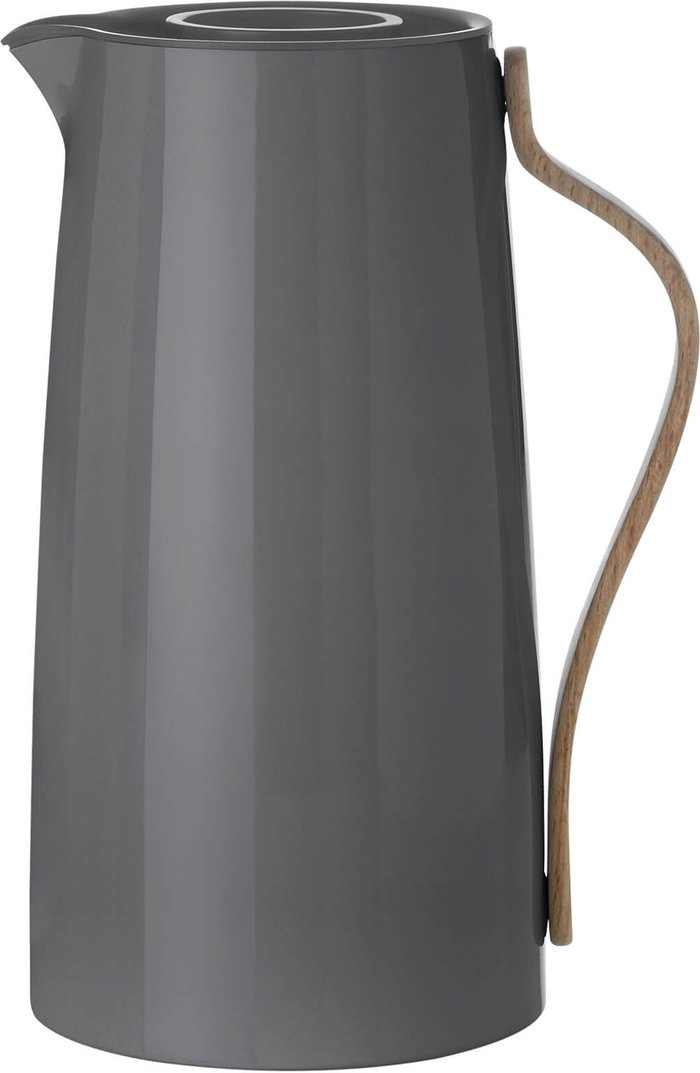 The Hut UK | Stelton Stelton Emma Vacuum Coffee Jug - 1.2L - Grey Stelton Stelton Emma Vacuum Coffee Jug - 1.2L - Grey