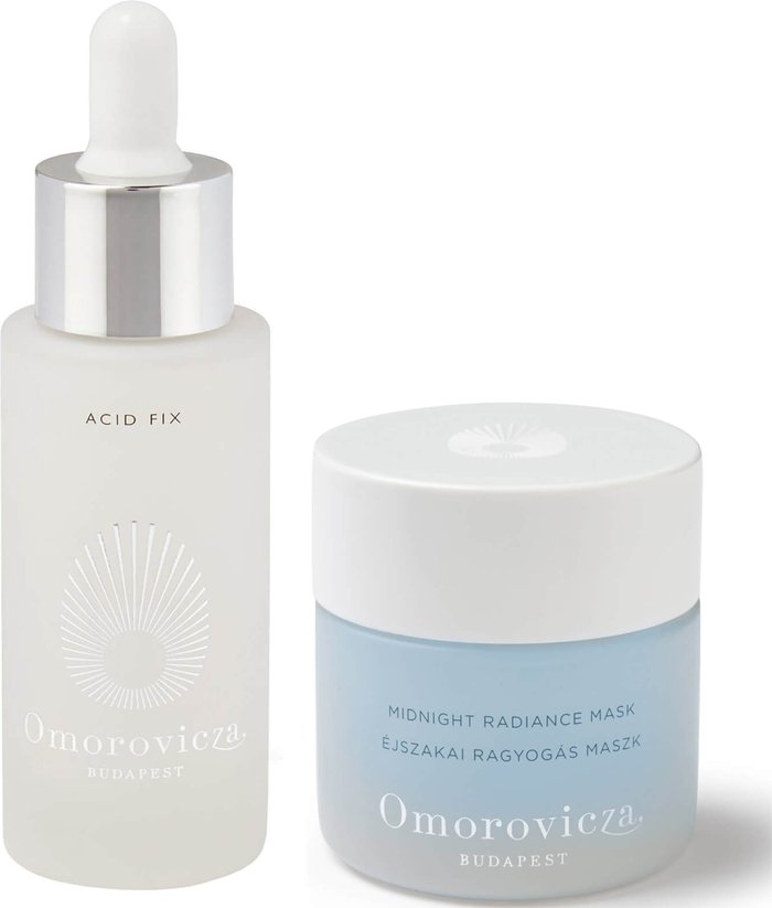 The Hut UK | Omorovicza Omorovicza Acid Fix 30ml and Omorovicza Midnight Radiance Mask 50ml Evening Duo (Worth £175.00) Omorovicza Omorovicza Acid Fix 30ml and Omorovicza Midnight Radiance Mask 50ml Evening Duo (Worth £175.00)