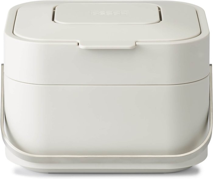 The Hut UK | Joseph Joseph Joseph Joseph Stack 4L Food Waste Caddy - Stone Joseph Joseph Joseph Joseph Stack 4L Food Waste Caddy - Stone