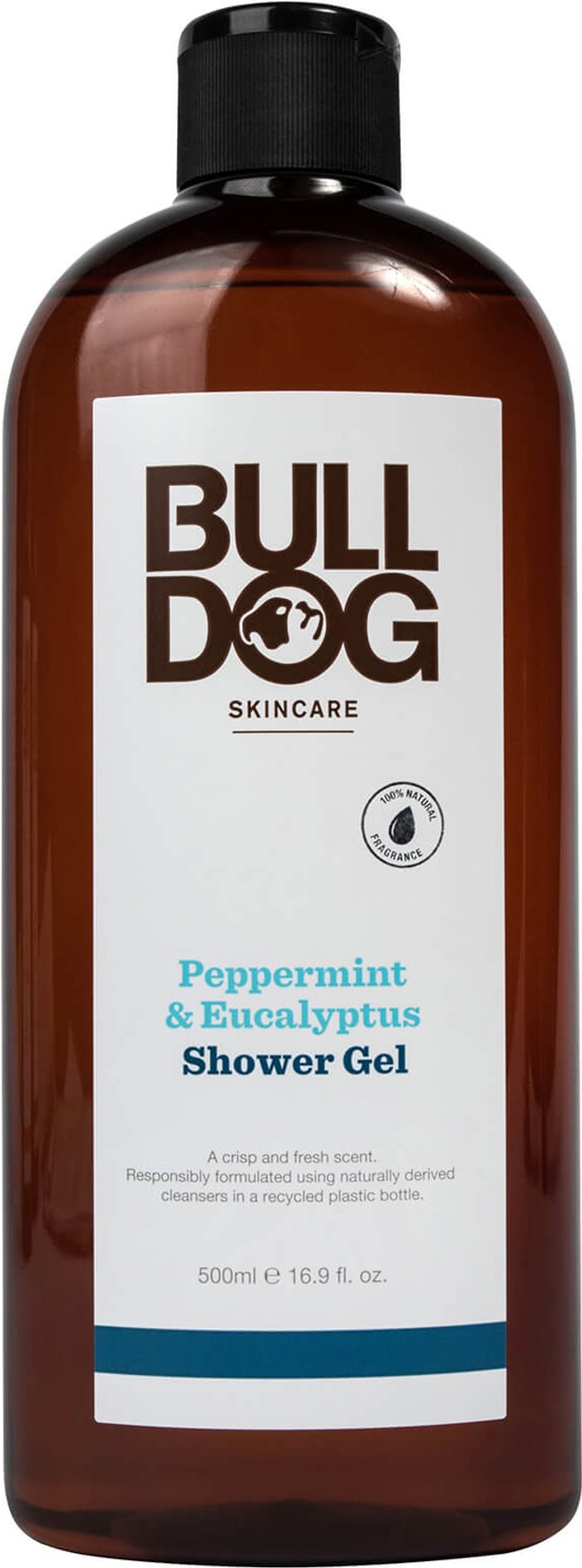 Mankind UK | Bulldog Skincare for Men Bulldog Peppermint & Eucalyptus Shower Gel 500ml Bulldog Skincare for Men Bulldog Peppermint & Eucalyptus Shower Gel 500ml