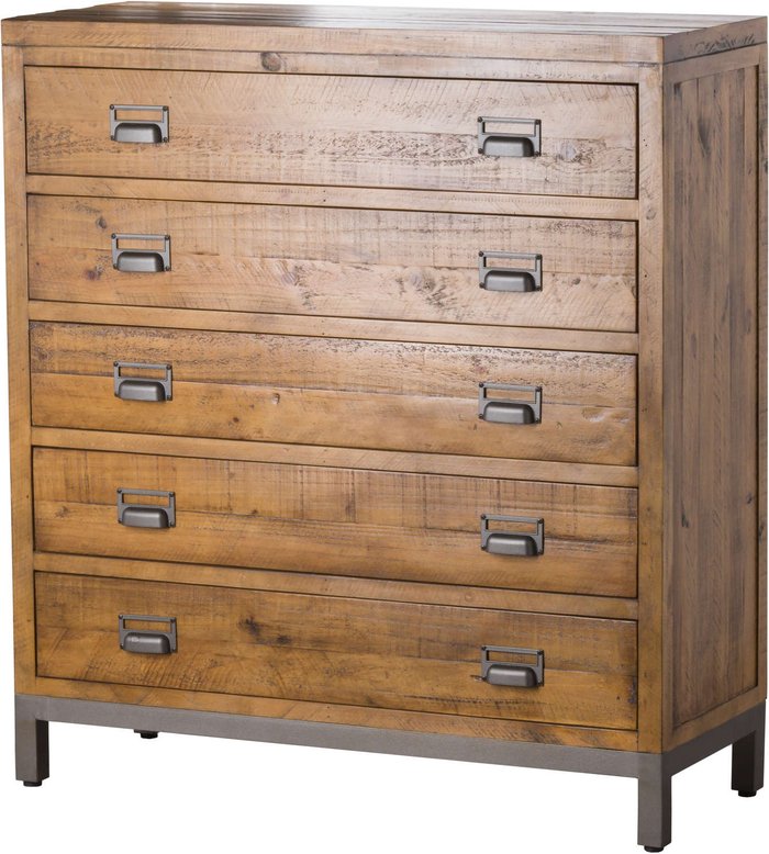Office Monster | Hill The Draftsman Collection Five Drawer Chest Hill The Draftsman Collection Five Drawer Chest