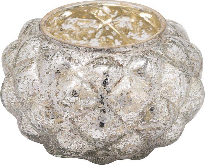Office Monster | Hill Medium Silver Foil Votive Candle Holder Hill Medium Silver Foil Votive Candle Holder