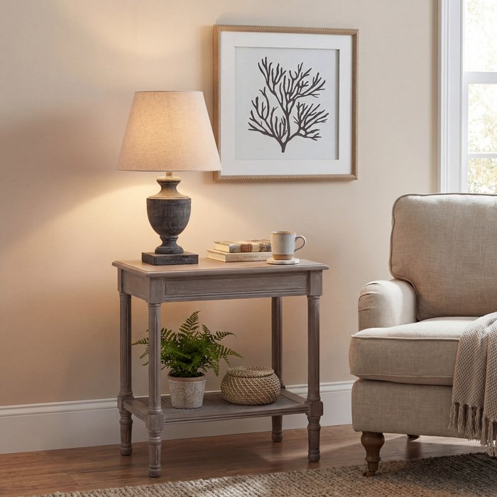 Office Monster | Hill Incia Urn Wooden Table Lamp Hill Incia Urn Wooden Table Lamp