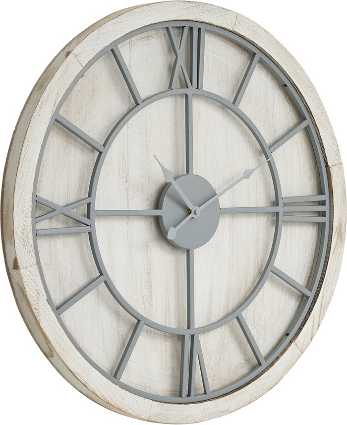 Office Monster | Hill Williston White Wall Clock Hill Williston White Wall Clock