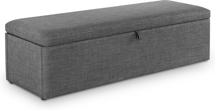 The Range | Julian Bowen Sorrento Blanket Box - Grey Julian Bowen Sorrento Blanket Box - Grey