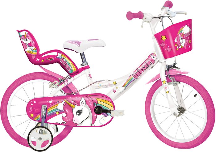 The Range | Dino Bikes Unicorn Bicycle - Pink Dino Bikes Unicorn Bicycle - Pink