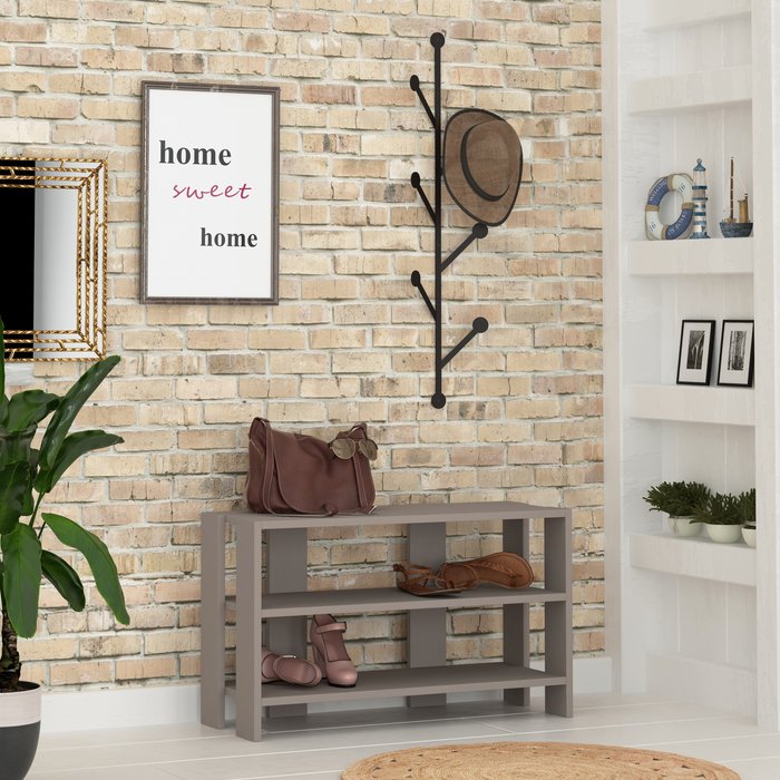 The Range | Decortie Manc Shoe Rack Hanger - Brown / Mocha Grey Decortie Manc Shoe Rack Hanger - Brown / Mocha Grey
