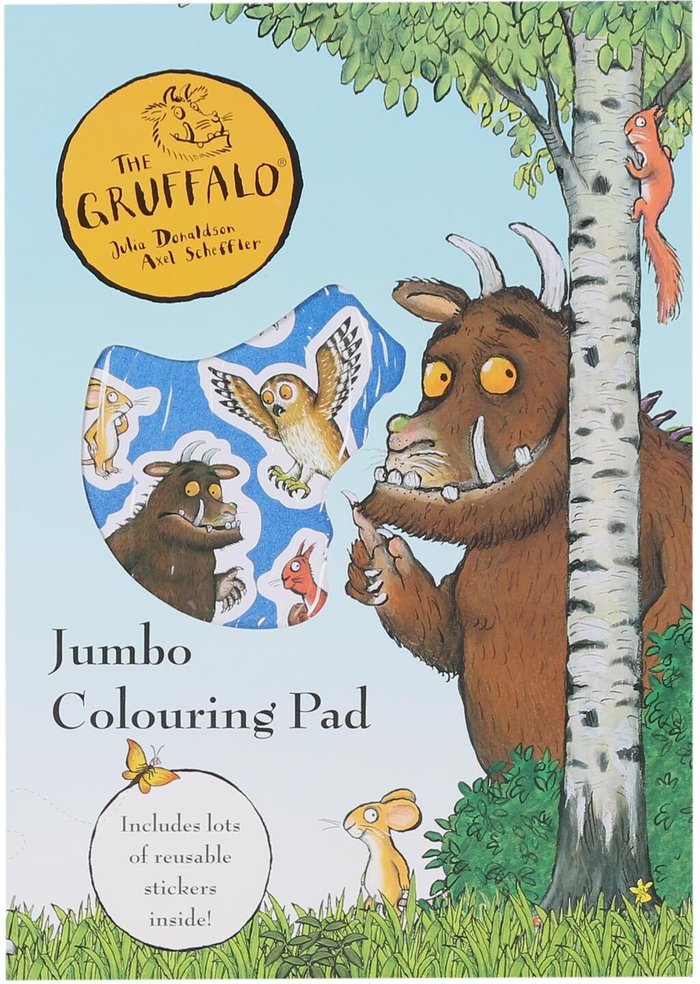 The Range | The Gruffalo The Gruffalo Jumbo Colouring Pad The Gruffalo The Gruffalo Jumbo Colouring Pad