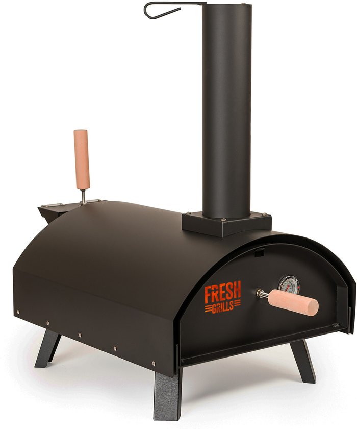 The Range | Fresh Grills Fresh Grills Steel Outdoor Pizza Oven - Black Fresh Grills Fresh Grills Steel Outdoor Pizza Oven - Black