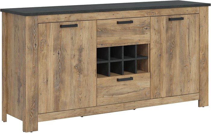 The Range | Furniture To Go Rapallo 2-Door 2-Drawer Sideboard Furniture To Go Rapallo 2-Door 2-Drawer Sideboard
