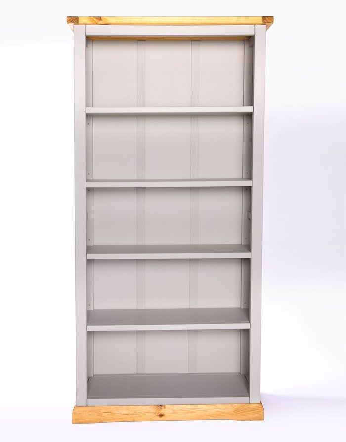 The Range | Cabinet Bits Bomporto Bookcase - Grey / 30cm / 180x90cm Cabinet Bits Bomporto Bookcase - Grey / 30cm / 180x90cm