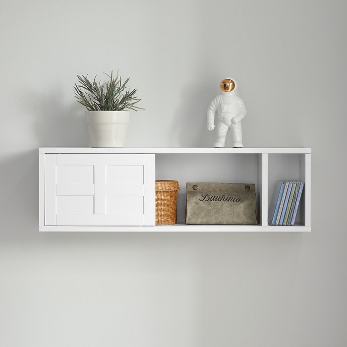 The Range | SoBuy Wall Storage Cabinet Unit with Sliding Doors - White SoBuy Wall Storage Cabinet Unit with Sliding Doors - White