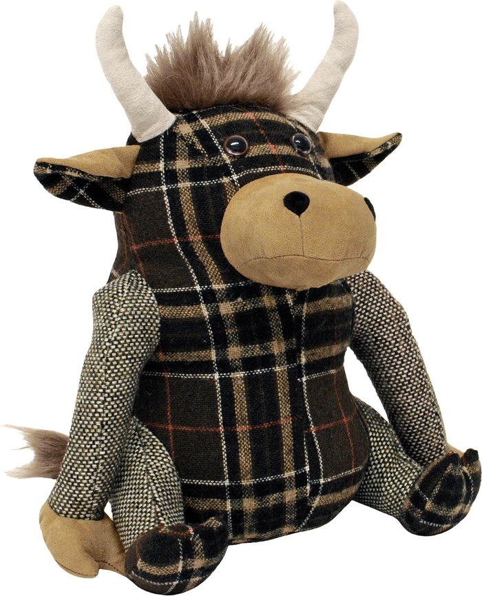 The Range | Riva Paoletti Highland Cow Doorstop Brown/Yellow/White Riva Paoletti Highland Cow Doorstop Brown/Yellow/White