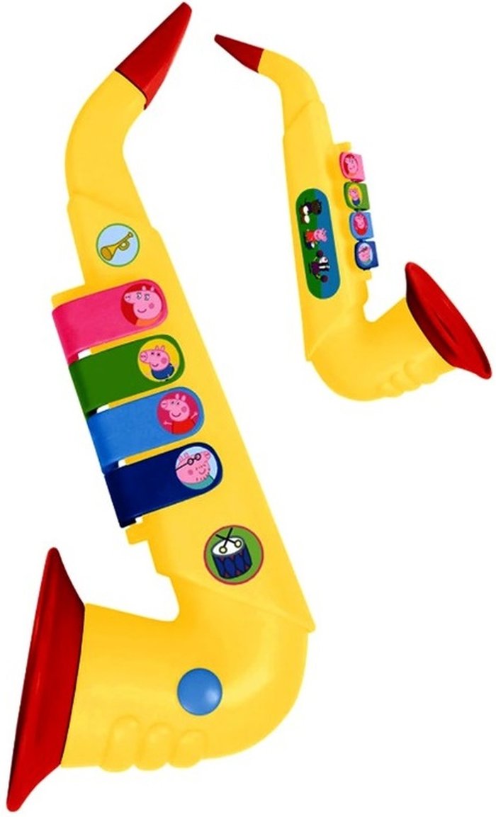 The Range | REIG Peppa Pig Kids Musical 4 Notes Saxophone - Yellow REIG Peppa Pig Kids Musical 4 Notes Saxophone - Yellow