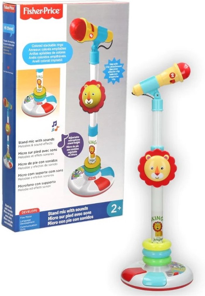 The Range | Fisher Price Stand Microphone With Effects And Various Player Connections Fisher Price Stand Microphone With Effects And Various Player Connections