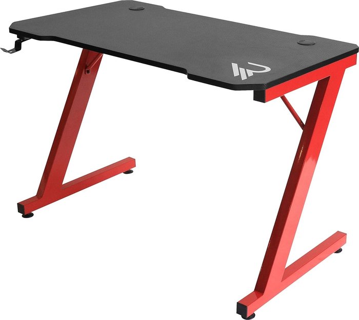 The Range | Raiden Raiden Pro Gaming Desk with Carbon Finish - Black/Red Raiden Raiden Pro Gaming Desk with Carbon Finish - Black/Red