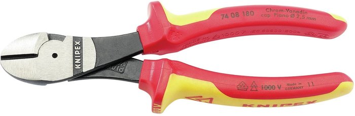 The Range | Knipex Knipex VDE Hi-Lever Nippers - Red/Yellow / 23.5cm Knipex Knipex VDE Hi-Lever Nippers - Red/Yellow / 23.5cm
