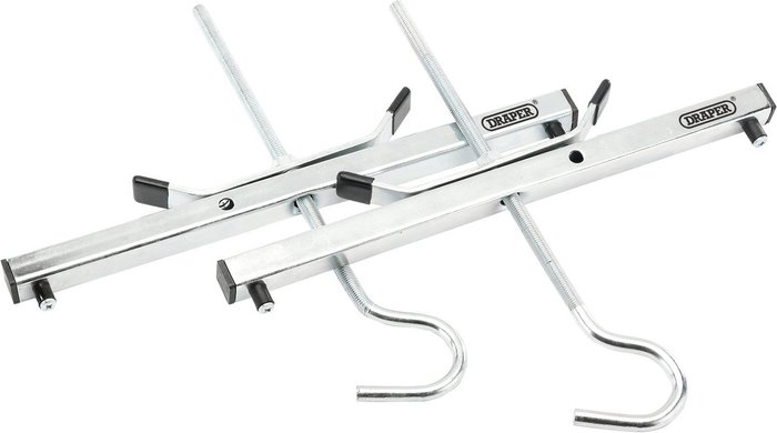 The Range | Draper Draper Ladder Car Roof Clamps - Silver Draper Draper Ladder Car Roof Clamps - Silver