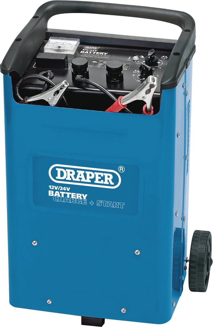 The Range | Draper Draper 12/24V 360A Battery Starter/Charger Draper Draper 12/24V 360A Battery Starter/Charger