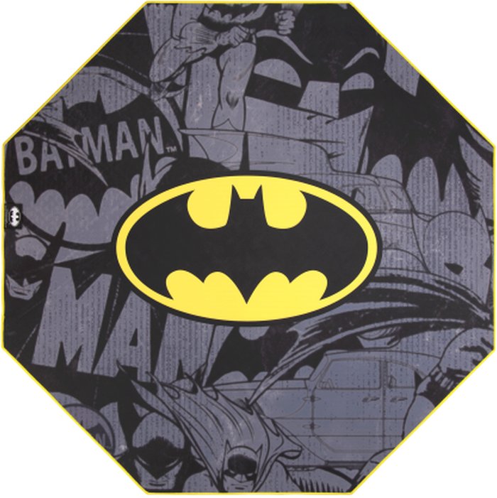 The Range | Subsonic SUBSONIC DC Comics Batman Gaming Chair Mat - Grey & Yellow Subsonic SUBSONIC DC Comics Batman Gaming Chair Mat - Grey & Yellow