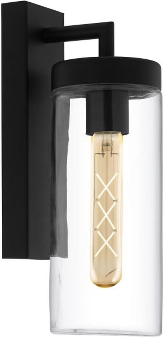 The Range | EGLO Bovolone - 1 Light Outdoor Wall Light Black IP44, E27 - Eglo EGLO Bovolone - 1 Light Outdoor Wall Light Black IP44, E27 - Eglo