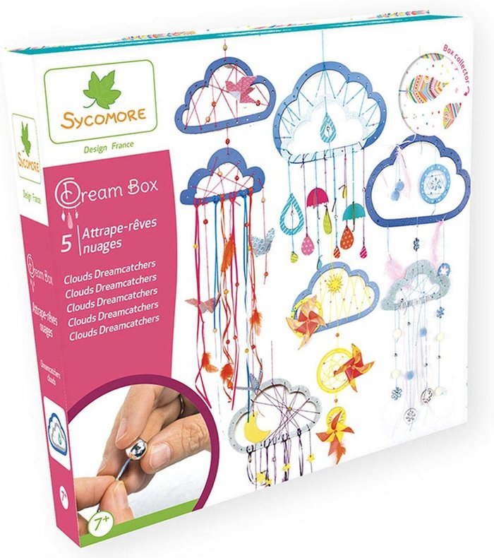 The Range | FAUJAS FAUJAS Sycomore Dream Box 5 Children's Dreamcatchers Clouds - White FAUJAS FAUJAS Sycomore Dream Box 5 Children's Dreamcatchers Clouds - White