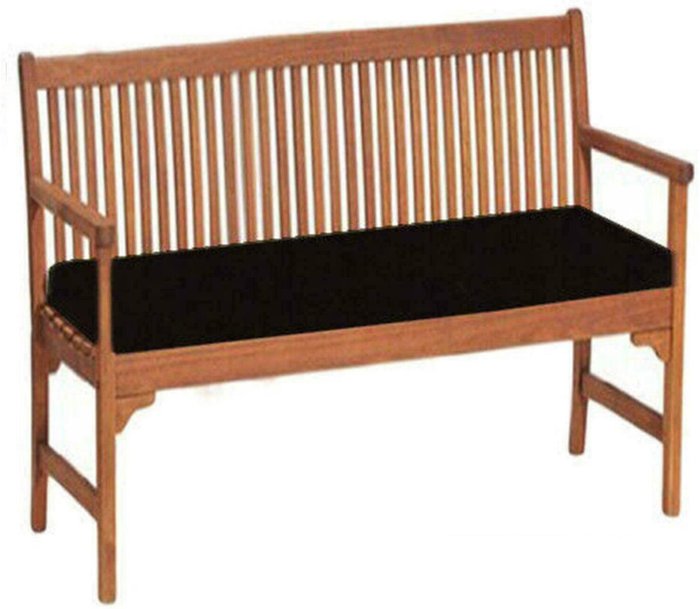 The Range | Gr8 Garden Waterproof Garden Bench 2 Seater Seat Pad - Black Gr8 Garden Waterproof Garden Bench 2 Seater Seat Pad - Black